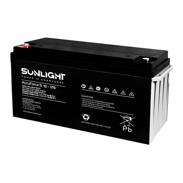AF12175S_1 Μπαταρία AGM Βαθιάς Εκφόρτισης Accuforce S 12V 175A Sunlight