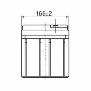 Πλάτος μπαταρίας vrla βαθιάς εκφόρτισης 12V 175Ah Accuforce S