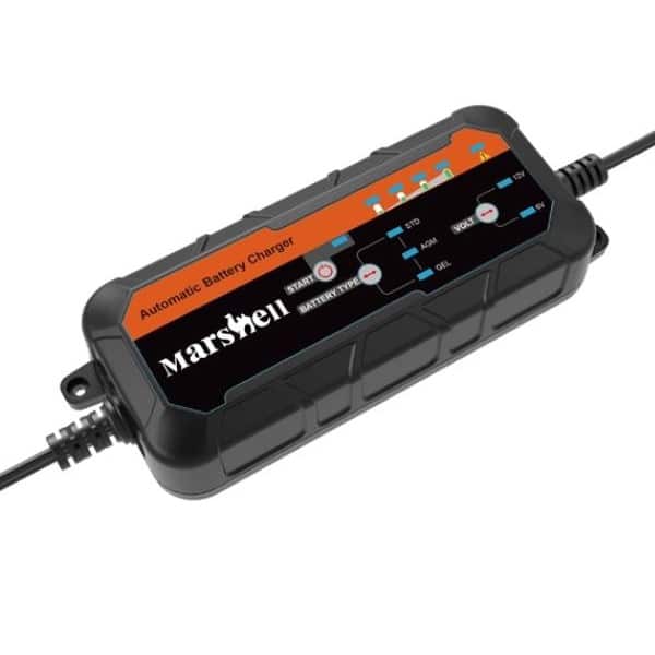 Φορτιστής μπαταριών 6V και 12V 4A LiFePO4 Αυτόματος
