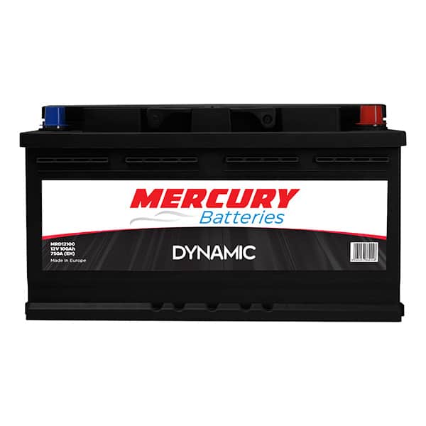 MRD12100_1 Κλειστού τύπου μπαταρία 100Ah Mercury Dynamic με υψηλή απόδοση