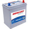 Μπαταρία 12V 40Ah Κλειστού Τύπου Δεξιά με πατούρα Premium Mercury – ιδανική για οχήματα με υψηλές απαιτήσεις εκκίνησης και αξιόπιστη λειτουργία χωρίς συντήρηση.