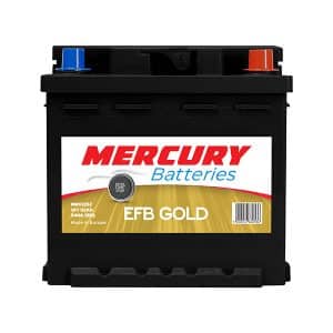 Αυτοκινητιστική μπαταρία EFB 52Ah Mercury υψηλής απόδοσης