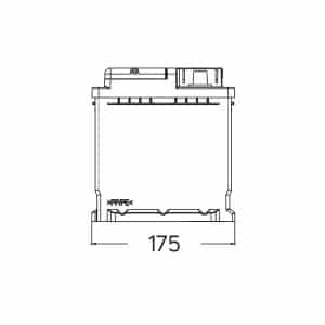 Μπαταρία αυτοκινήτου EFB 12V 63Ah Start-Stop
