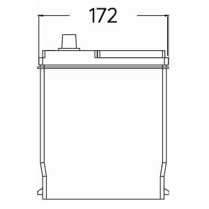 Μπαταρία 12V 65Ah Ιαπωνικού Τύπου EFB Start-Stop Mercury Batteries για οχήματα με start-stop