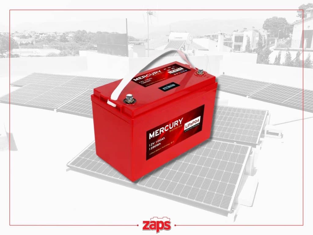 12.8V 100Ah LiFePO4 min