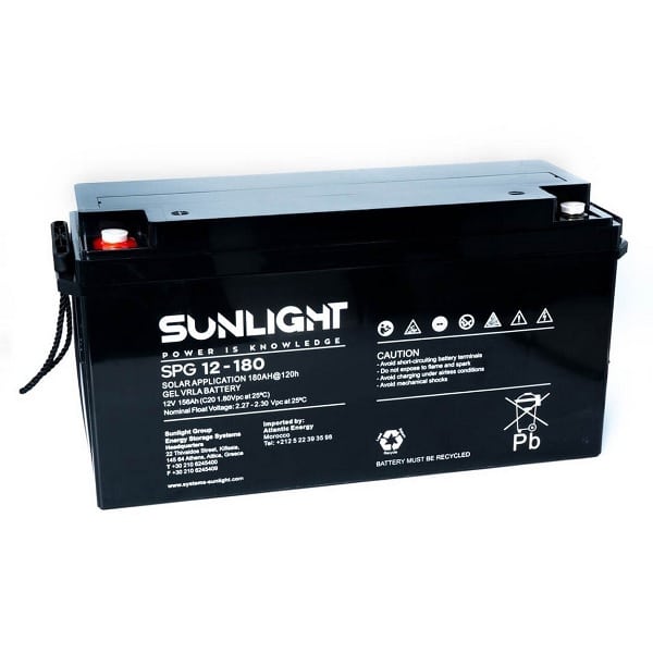 Μπαταρία GEL SPG 12V 180Ah S