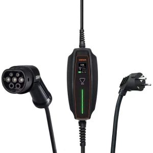 Ο φορτιστής EV Osram OPC20A05 με οθόνη LED και πλήκτρα ρύθμισης