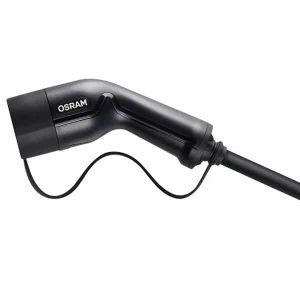 Φόρτιση ηλεκτρικού αυτοκινήτου με φορτιστή Type 2 με κάλυμμα