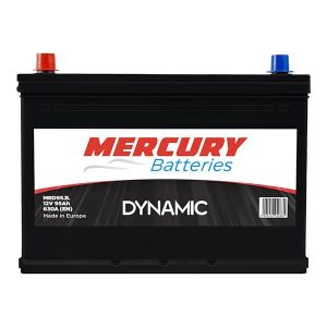 Mercury Dynamic 12V 95Ah για ιαπωνικά αυτοκίνητα – Αριστερή πολικότητα