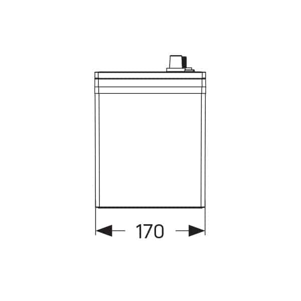 MRP24750_2 Marine μπαταρία 12V 75Ah MERCURY starter και service