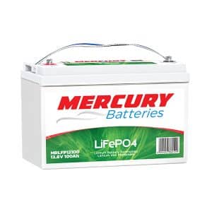 Lithium Battery 12.8V 100Ah LiFePO4 Mercury Batteries for photovoltaics