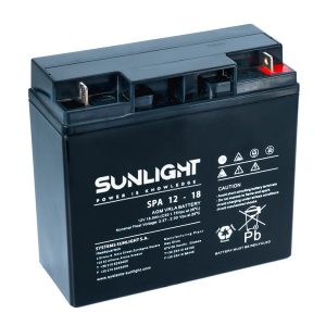 Μπαταρία Sunlight VRLA 12V 18Ah SPA για UPS και συναγερμούς