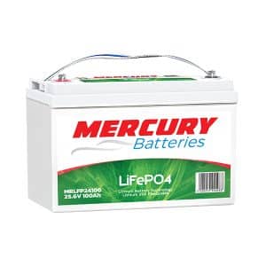 Μπαταρία Λιθίου 24V 100Ah LiFePO4 MERCURY Batteries για φωτοβολταϊκά