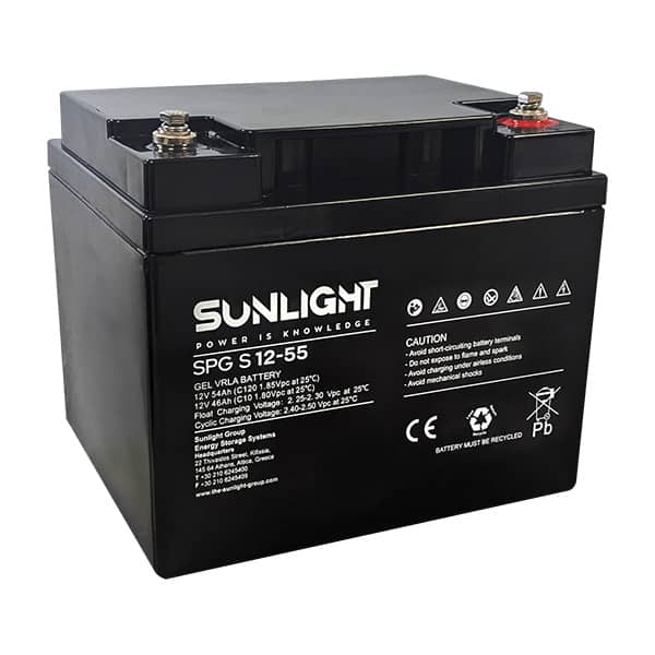 Μπαταρία GEL SPG 12V 55Ah S
