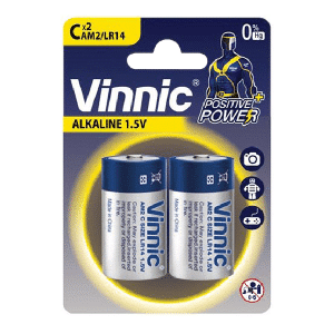 Αλκαλική-Μπαταρία-C-LR14-VINNIC-φορητό-ραδιόφωνο