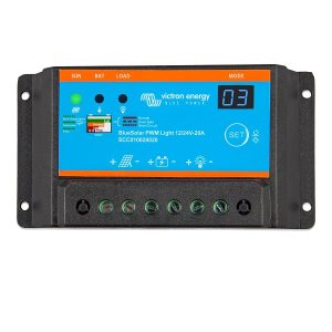 Victron-BlueSolar-PWM-Lys-12-24V-20A-SCC010020020-Forreste-Status-LED'er