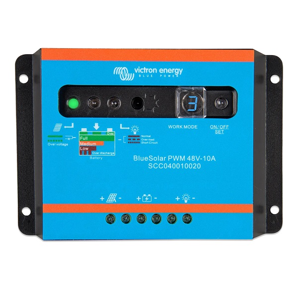 Ρυθμιστής Φόρτισης Victron Energy BlueSolar PWM-Light 48V 10A