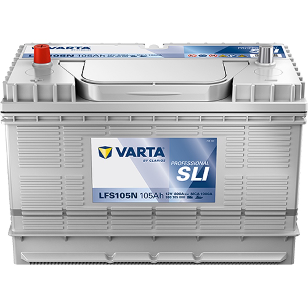 Μπαταρία Σκαφών & Leisure VARTA Professional SLI LFS105N 12V 105Ah 800A (EN)