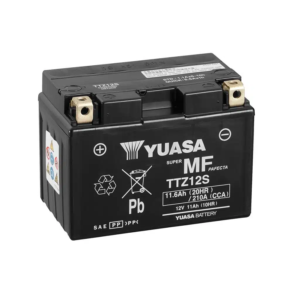 Μπαταρία Μοτοσυκλέτας YUASA TTZ12S 12V 11Ah