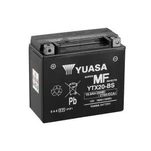 Μπαταρία μοτοσυκλέτας YUASA Maintenance Free YTX20-BS 12V 18Ah στο zaps.gr