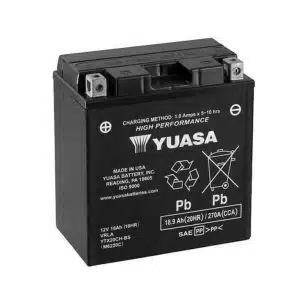 Μπαταρία μοτοσυκλέτας YUASA Maintenance Free YTX20CH-BS 12V 14Ah στο zaps.gr