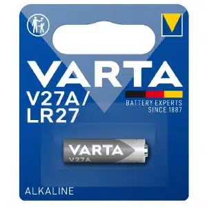 Specjalna, wysokowydajna bateria alkaliczna Varta 27A 12V V27A firmy ZAPS.
