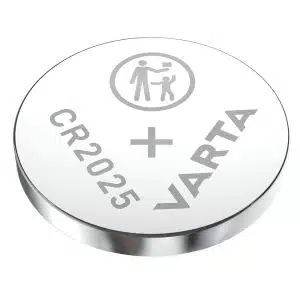 Συσκευασία μπαταρίας κέρματος Varta CR2025 3 Volt για μικρές ηλεκτρονικές συσκευές.