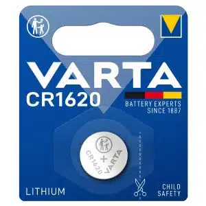 Μπαταρία λιθίου κουμπιού Varta CR1620 3V υψηλής απόδοσης από τη ZAPS.