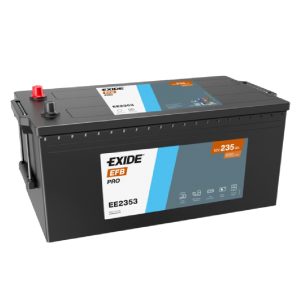 Batería para camión EXIDE EFB PRO 12V 235Ah 1200A (EE2353)