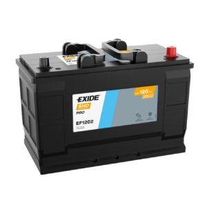 Batería EXIDE SHD PRO EF1202 12V 120Ah 870A (EN)