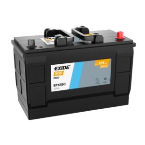 Batería EXIDE SHD PRO EF1250 12V 125Ah 850A (EN)